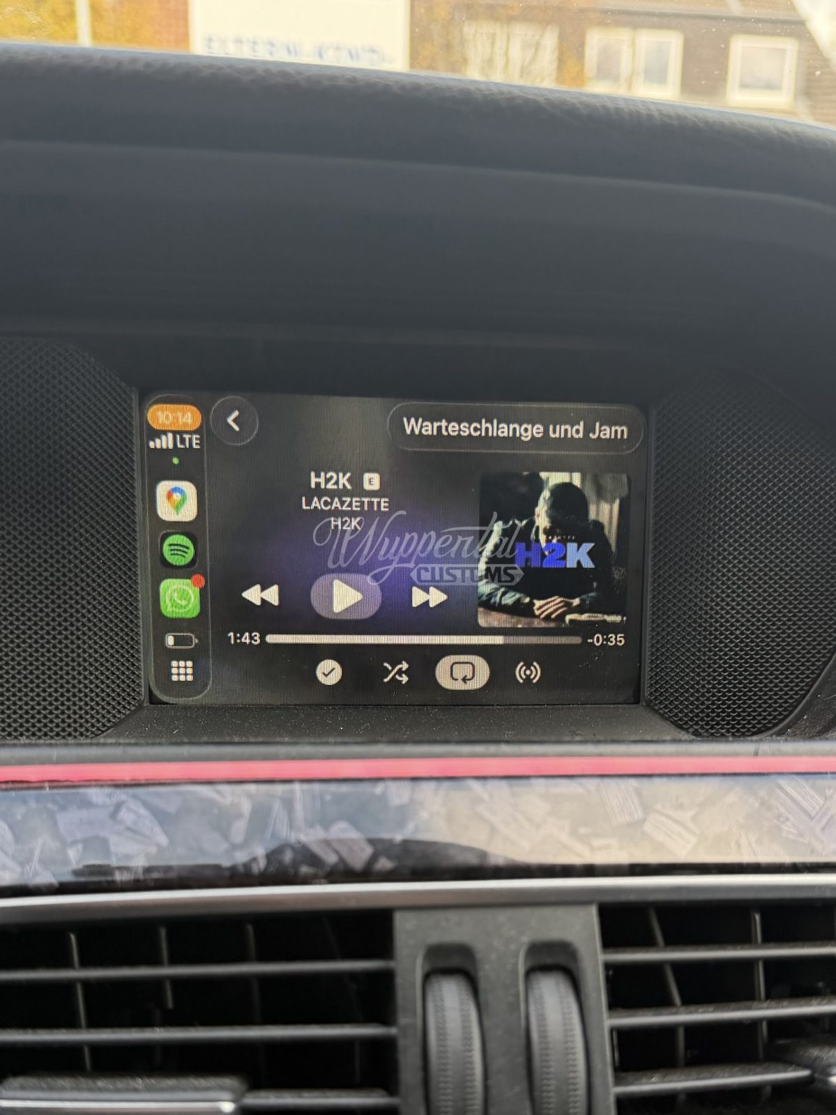 Mercedes C-Klasse W204 — CarPlay & Android Auto