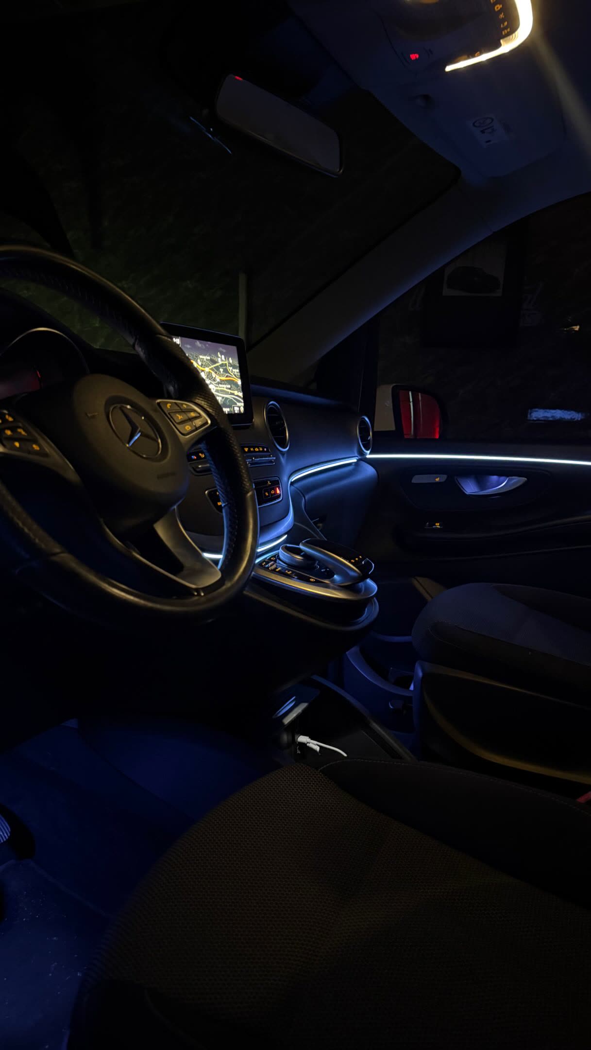 Mercedes V-Klasse W447 — Ambientebeleuchtung