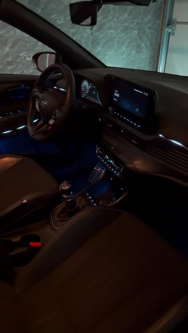 Hyundai i20 N — Ambientebeleuchtung