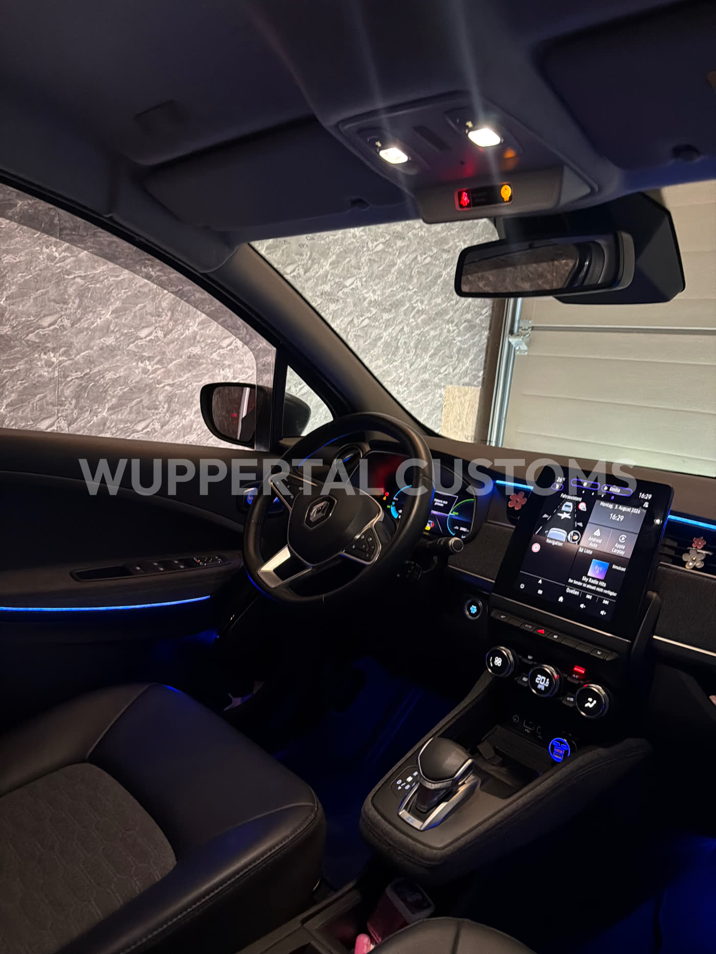 Renault Zoe — Ambientebeleuchtung
